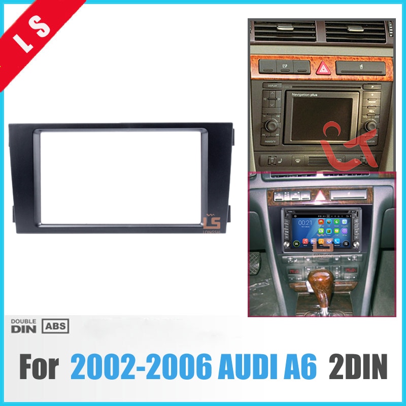 2 DIN    ڵ  þ 2002-2006, ƿ A6 г  DVD   ġ ŰƮ, 2din